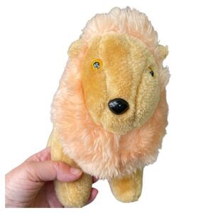 Vintage B.J. Toy Co. plush lion